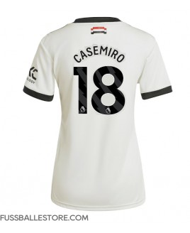 Günstige Manchester United Casemiro #18 3rd trikot Damen 2024-25 Kurzarm